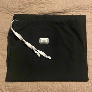 New Blue Sky 2 Pocket Classic Drawstring Scrub Pants. XL; Black